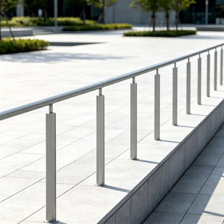 Commercial Exterior Aluminum Walkway Railing high quality
