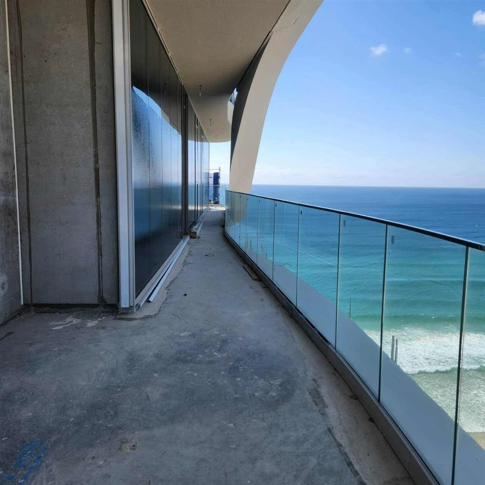Curved Glass Railing best