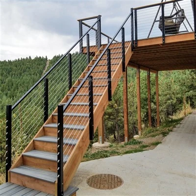 Outdoor Aluminum Stair Railing